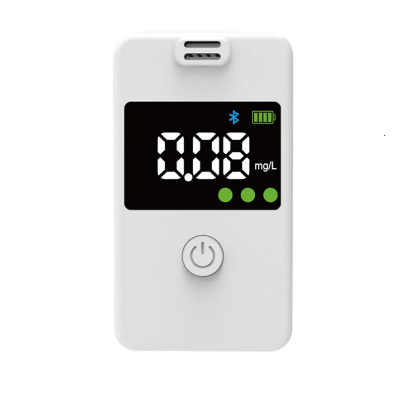 Мини-Профессиональный портативный алкотестер Bluetooth соединение Высокая точность питьевой алкоголь тестер