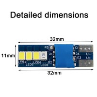 Ampoule de lecture intérieure de voiture T10 W5W 8SMD 2835 12V, lampe de porte, ampoule de stationnement, éclairage de plaque d'immatriculation, bleu, jaune, rose à blanc