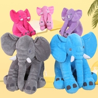 Prix d'usine Peluches Éléphant Vente en Gros Cadeaux Promotionnels Entreprise Coussin Enfant Poupée Jouets en Peluche Éléphant