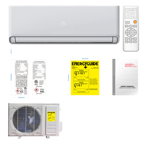 <span class=keywords><strong>Aire</strong></span> <span class=keywords><strong>Acondicionado</strong></span> WIFI Ecológico de 12000 BTU, <span class=keywords><strong>Aire</strong></span> <span class=keywords><strong>Acondicionado</strong></span> Split <span class=keywords><strong>Inverter</strong></span> con Wifi, 18-19 SEER2, 115V/60Hz, Certificado AHRI, Mini Split - Product Image 1