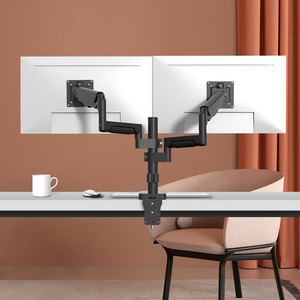 H11B regolabile in altezza <span class=keywords><strong>Monitor</strong></span> a doppio schermo <span class=keywords><strong>Monitor</strong></span> stand da <span class=keywords><strong>scrivania</strong></span> supporta il braccio di <span class=keywords><strong>supporto</strong></span> del <span class=keywords><strong>Monitor</strong></span> per schermo 14-32 pollici - Product Image 5
