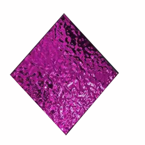 Colorido techo ondas de agua hoja de acero inoxidable decorativa 304 Panel de pared de Metal para Hotel KTV - Product Image 5