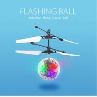 Balle volante lumineuse à induction, jouet en plastique télécommandé et contrôlé par geste, avion lévitant JM-888