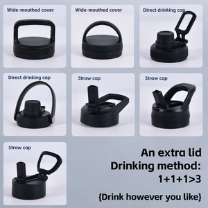 La santé et la sécurité en acier inoxydable SUS304 sont plus rassurantes Méthodes de consommation multiples Bouteilles de boissons scolaires pour enfants - Product Image 5
