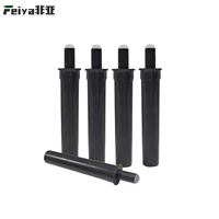 Amortisseur de porte en plastique à fermeture douce - Amortisseur de poussoir pour ouverture de placards de cuisine et de garde-robes
