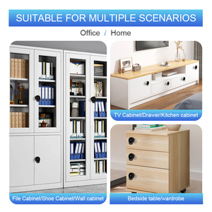 Khóa tủ thông minh với vân tay và truy cập thẻ | Hoạt động dễ dàng | sử dụng nhiều cảnh | bền và an toàn - Product Image 4