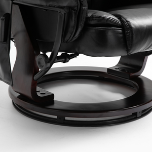 Fauteuil de massage inclinable convertible en canapé-lit, fauteuil de bureau confortable, mobilier de salon, fauteuil ottoman relaxant - Product Image 3