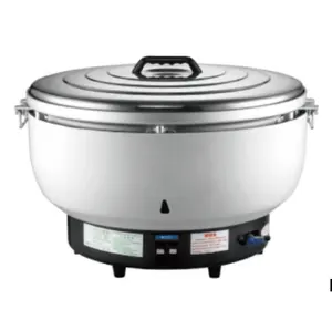 2021 China Factory Commercial Automatic 120 People Stainless Big Size Gas Kitchen Rice Cookers