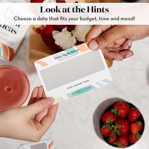 Chất lượng cao tiếng anh đêm ý tưởng đầu các cặp vợ chồng hẹn hò 40 cuộc phiêu lưu sáng tạo nhiều người cờ thẻ hẹn hò thẻ trò chơi - Product Image 2