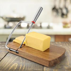 เครื่องตัดแบบพกพาพร้อมใบมีดสแตนเลสสำหรับตัดชีส เนย ไส้กรอก ขนมปัง - Product Image 1