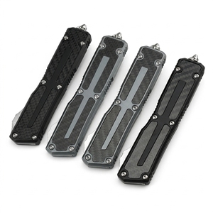 Cuchillo de Camping Micro Tech Beetle Edición Aluminio, Herramienta EDC de Bolsillo de Alta Calidad, Acero Inoxidable, Mango de Aluminio OEM - Product Image 1