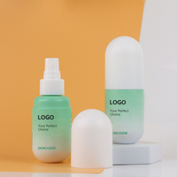 Flacon de pulvérisation cosmétique en forme de Capsule, capacité personnalisée, emballage de voyage, flacon de parfum