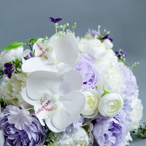 Bouquet de fleurs artificielles pour mariée, bouquet de fleurs artificielles, rose romantique, maison en soie, fête de la saint-valentin - Product Image 6