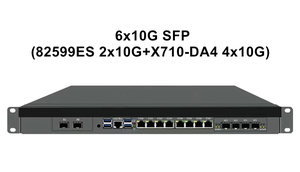 Topton - Mini PC Firewall de 1U para Montaje en Rack, Xeon E5-2699V4 2695V4 C612 X99, 4*/2*10G SFP, 8*2.5G LAN, 2*NVMe, 2*SATA, Servidor NAS - Product Image 6