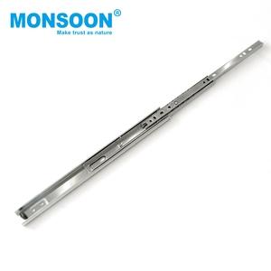 Glissières de tiroir à extension complète à montage latéral pour meubles, glissières télescopiques à roulement à billes de 30 mm pour cuisine - Product Image 6