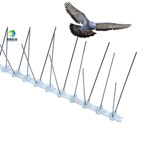 All'ingrosso punte per uccelli in acciaio inossidabile 50cm di lunghezza 1.3mm aste a punta 2.2cm di larghezza Base ecologiche per il controllo dei parassiti Anti-Roosting - Product Image 1