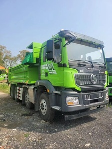 Truk Shacman M3000S 335HP 8x4 Bekas dengan Bak Muatan Besar untuk Konstruksi - Product Image 4