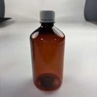 Bouteille de liquide oral en PET de 12 oz 16 oz Bouteille de sirop contre la toux Emballage de médicaments Bouteille