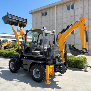 Mini chargeuse-pelleteuse 4x4, mini chargeuse-pelleteuse, petite chargeuse, 3,5 tonnes, certifiée CE, avec Euro 5 pour l'excavation, livraison gratuite - Product Image 3