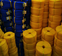 Cuerda de Polietileno de 3 Hilos con Protección UV, Cuerda de Plástico para Agricultura, Cuerda de PE para Barcos