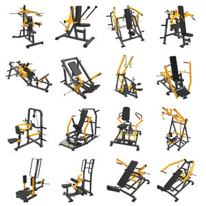 Equipo de gimnasio comercial, máquina de fila de polea baja de <span class=keywords><strong>remo</strong></span> lateral, prensa de pecho, Material de acero, equipo de Fitness cargado, <span class=keywords><strong>ejercicio</strong></span> de espalda - Product Image 3