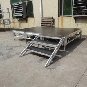 1m x 1m hauteur réglable stade stade événement scène aluminium - Product Image 3