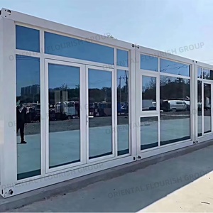 2025 phong cách mới hình chữ x gấp văn phòng Modular nhà prefab container đơn giản ký túc xá nhỏ nhà cho cuộc sống di chuyển <span class=keywords><strong>cabin</strong></span> - Product Image 5