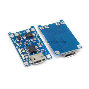 1A <span class=keywords><strong>18650</strong></span> Micro USB TP4056 modulo di ricarica con scheda di protezione ICs <span class=keywords><strong>per</strong></span> batteria al litio <span class=keywords><strong>18650</strong></span> scheda caricabatteria - Product Image 2