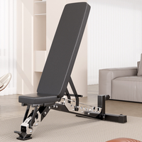Supports et bancs de fitness multifonctionnels commerciaux Banc d'haltères à levage plat avec réglage à angle droit pour l'entraînement