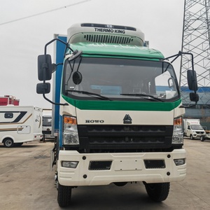 Howo Refrigerated-Truck Diesel Refrigerator Truck 4x2 New Condition for Frozen Meat and Fish Transportation - Product Image 3