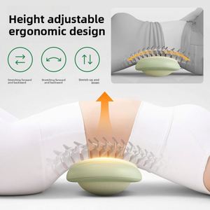 Handheld Waist Lumbar Spine Massager Infrared Therapy <b>Remote</b> <b>Control</b> Airbag Lifting Stretching; Home-Use Thermal Heat Massage - Product Image 2