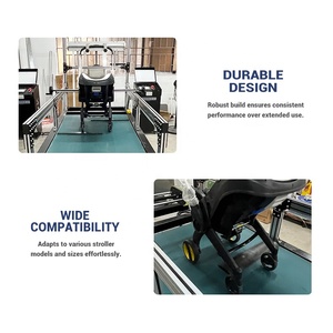 Testeur de conditions routières pour poussette de bébé, équipement de <span class=keywords><strong>test</strong></span> de durabilité dynamique pour poussette de bébé, machine de <span class=keywords><strong>test</strong></span> de route accidentée pour poussette de bébé - Product Image 5