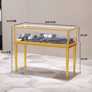 Tủ trưng bày trang sức Tùy chỉnh cao cấp cho các cửa hàng Boutique với kính và đèn LED - Product Image 6