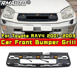 Grille de pare-chocs avant de voiture, grilles de course, calandre pour Toyota RAV4 2001-2003, kit carrosserie, accessoires automobiles - Product Image 2