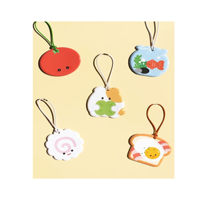 Customizable PVC Keychains Soft Foam Key Chain for Factory Promotion Gift for Parties