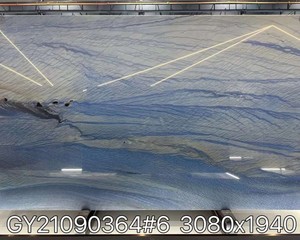 Brazil sang trọng tự nhiên quartzit slab đánh bóng Azul macauba <span class=keywords><strong>quartzite</strong></span> slab cho bảng Top trang trí nội thất - Product Image 6