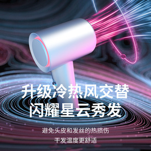 Rongshida Hair Dryer With Negative Ion Ac Motor Constant Temperature Quick Drying For Household Use - Product Image 3