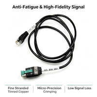 Harnais de câblage de précision pour appareils intelligents, ultra-fin, flexible, haute précision, harnais de câblage de connexion de signal
