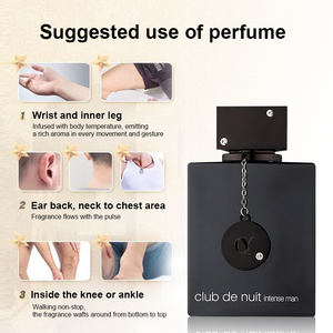 Eau de <span class=keywords><strong>Toilette</strong></span> น้ำหอมสำหรับผู้ชายน้ำหอมกลิ่นอะราบิกวู้ดดี้แบบเข้มข้นสำหรับกลางคืน - Product Image 4