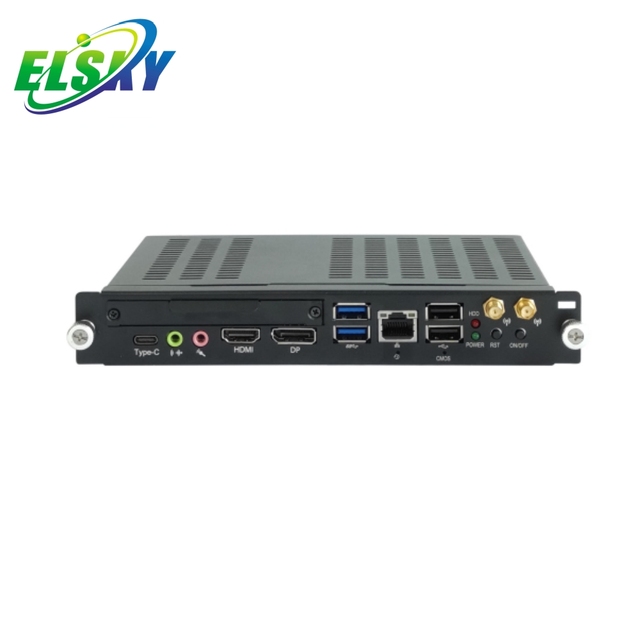 ELSKY New OPS Mini Computer Pc Core I7 13th Gen OPS13U Intel Raptor Lake I7 1355U 4 Core 5.0G Processor 4K@60Hz Display Linux