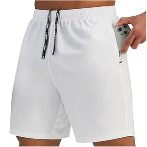 Pantalones Cortos Cargo de Secado Rápido para Hombre, Transpirables, con Cintura Elástica, Casuales, para Playa, con Logotipo Personalizado - Product Image 6