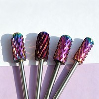 2026 En gros Fraise à ongles en carbure E-File 3/32" Baril large 4XC 3XC pour machine de manucure et pédicure, idéale pour polisseuse à ongles