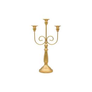 欧洲复古五头烛台金属装饰酒店婚宴三头蜡烛特别西餐厅烛光 - Product Image 1