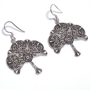 Pendientes de plata de ley 925 para mujer, joyería especial de boda, fabricante de pendientes de plata fina, venta al por mayor - Product Image 1