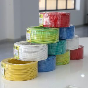 ลวด BV BVR ขนาด2.5mm ² เหมาะสำหรับวงจรไฟ-ทองแดงหุ้มฉนวนพีวีซี - Product Image 2