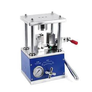 Hydraulic Cylindrical Battery Sealing Crimping Machine Sealer for Cylinder Cell Lab Equipment