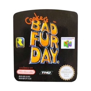 สติ๊กเกอร์ตลับเกม Banjo Tooie Bod Furday สำหรับ N64 นินเทนโด 64 - Product Image 3