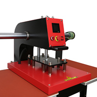 Nueva Prensa Térmica Hidráulica de Alta Resistencia 60x80cm, Máquina Industrial de Sublimación de Alta Presión para Grabado en Metal AIBA