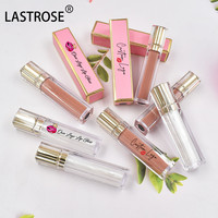 Tube de brillant à lèvres diamanté, vente en gros, étiquette privée, fini mat, personnalisez votre logo, tube de gloss à lèvres avec diamant