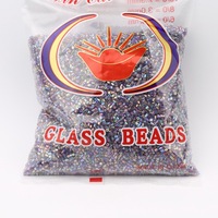 Perles de verre Bugle de qualité supérieure, 2 coupes, 450g/sac, perles de verre cristallines pour la fabrication de bijoux